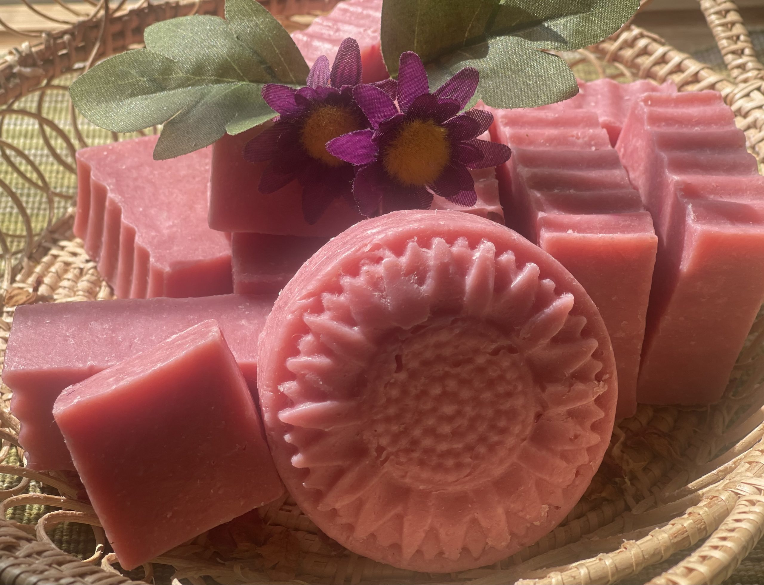 Apple Cider Vinegar Shampoo Bars or Individual Cubes by Panjamaporn